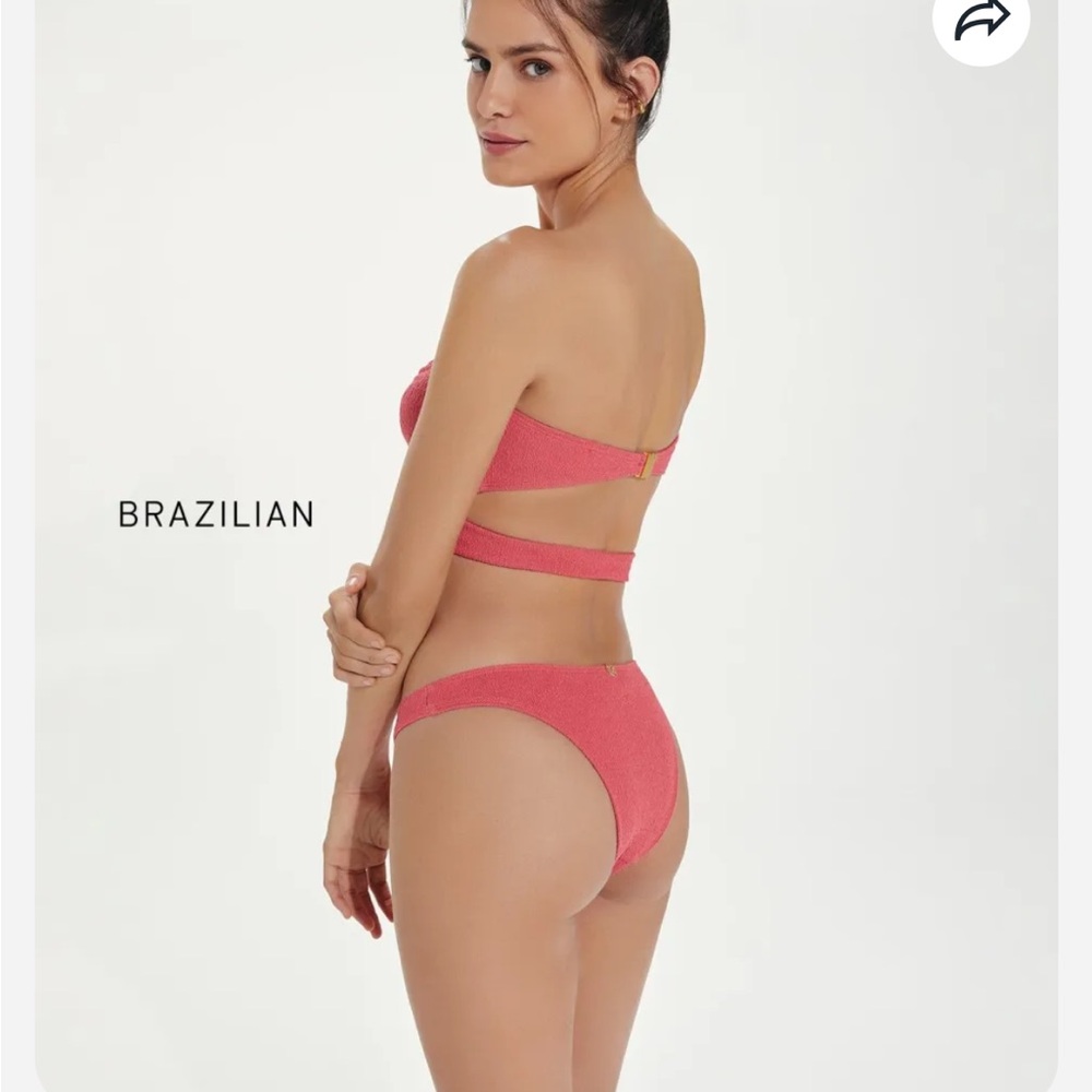 ViX Paula Hermanny Firenze Basic Bottom - Ballet - Brazilian / M NWT